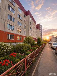 Дворовая сторона и парковка
